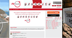 Desktop Screenshot of fittrack.co.za