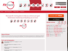 Tablet Screenshot of fittrack.co.za